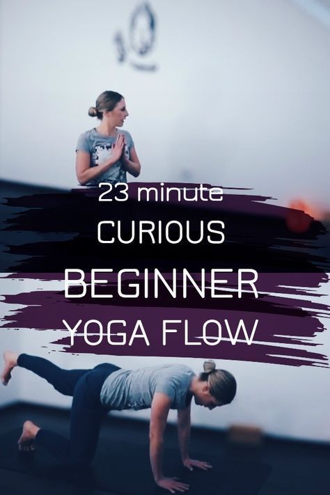 A curious beginner yoga flow to move your body in new ways - yoga video on sweat...