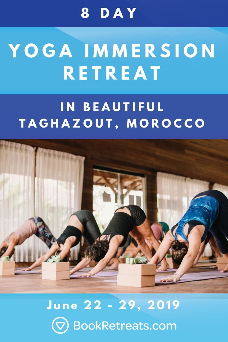 Enjoy a one week yoga immersion in beautiful Taghazout, Morocco! 🌴  This week...