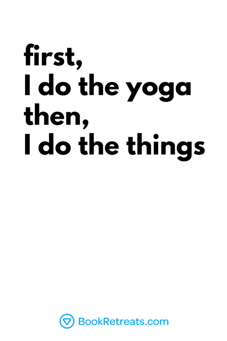 First I do the yoga, then I do the things ✌️ Click the link for more yoga + ...