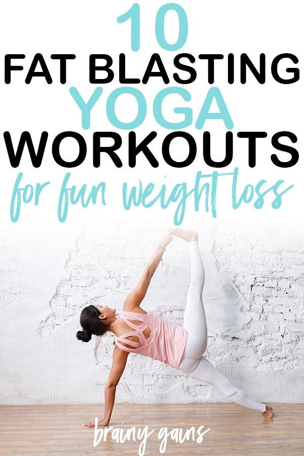 These 10 fat burning YouTube yoga workout videos are a fun and exciting way to l...