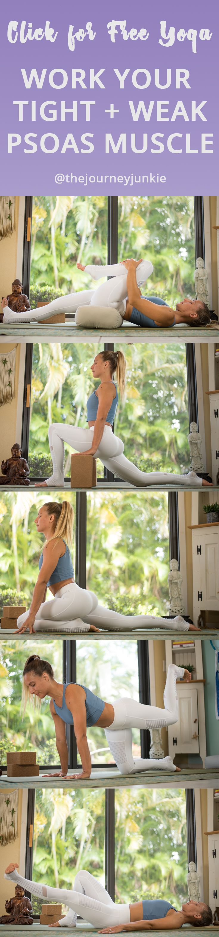 Yoga Flow for a Stressed Out Psoas Muscle