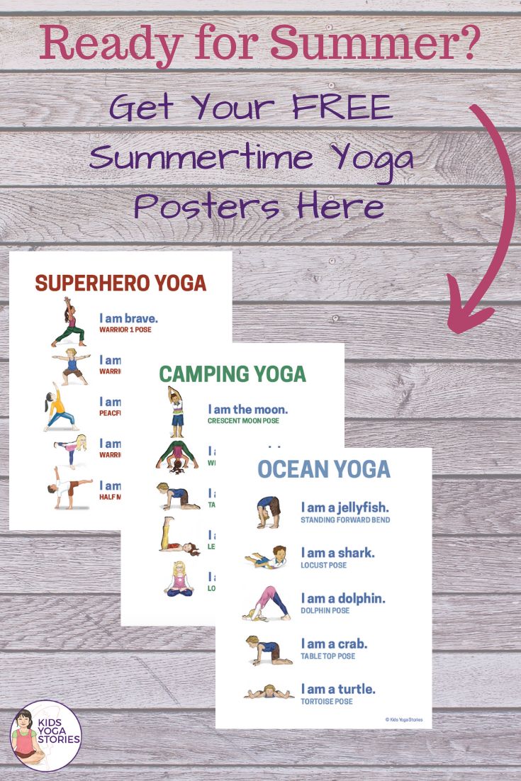 Summer is coming! We have 3 fun summer-inspired yoga posters you can print off i...