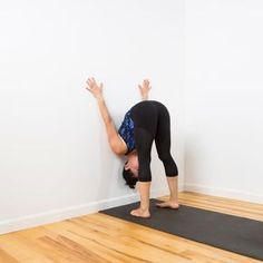 You'll Feel So Much Better After This Restorative Wall Yoga Sequence