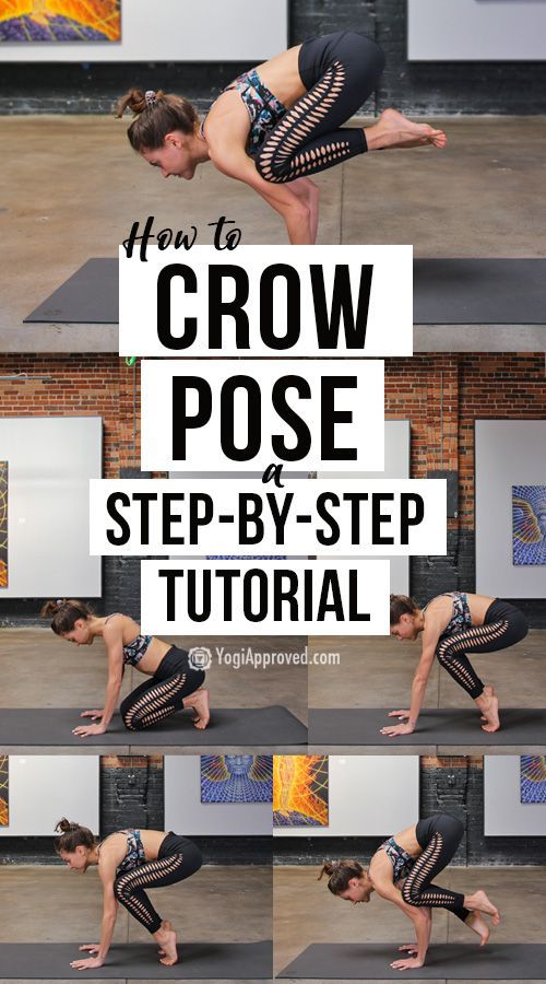 Learn How to Master Crow Pose With This Step-By-Step Yoga Tutorial