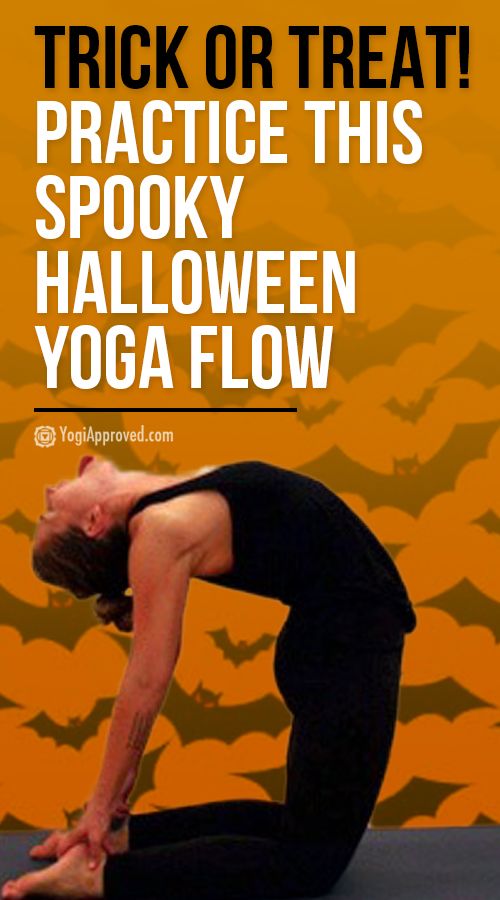 Try This Spooky Yoga Flow to Get In the Halloween Spirit