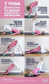 7 Gentle Yoga Inversions to Boost Your Metabolism