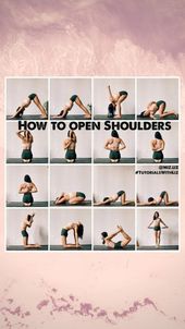 How  to open your shoulders smoothly