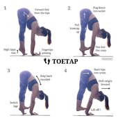 Yoga Tutorials on Instagram: “@pinkchampagne13 on Toe Tapping ・・・ The trick to #toetap is... nailing your basics! Yes, you read that right. It's the same as all other…”