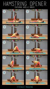 Yoga for Tight Hamstrings: try this amazing routine several times a week for max...