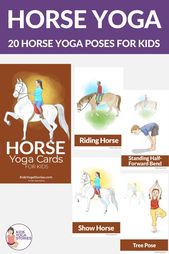 Horse Yoga Cards for Kids
