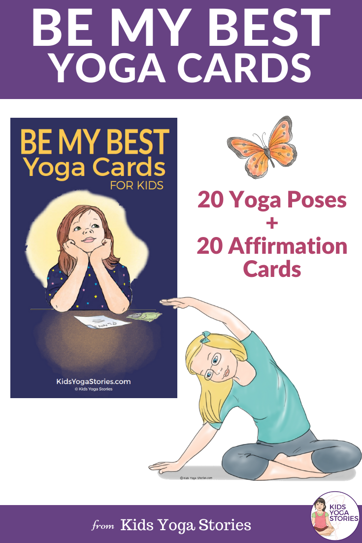 BE MY BEST YOGA CARDS FOR KIDS
