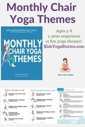 Monthly Chair Yoga Themes for Kids