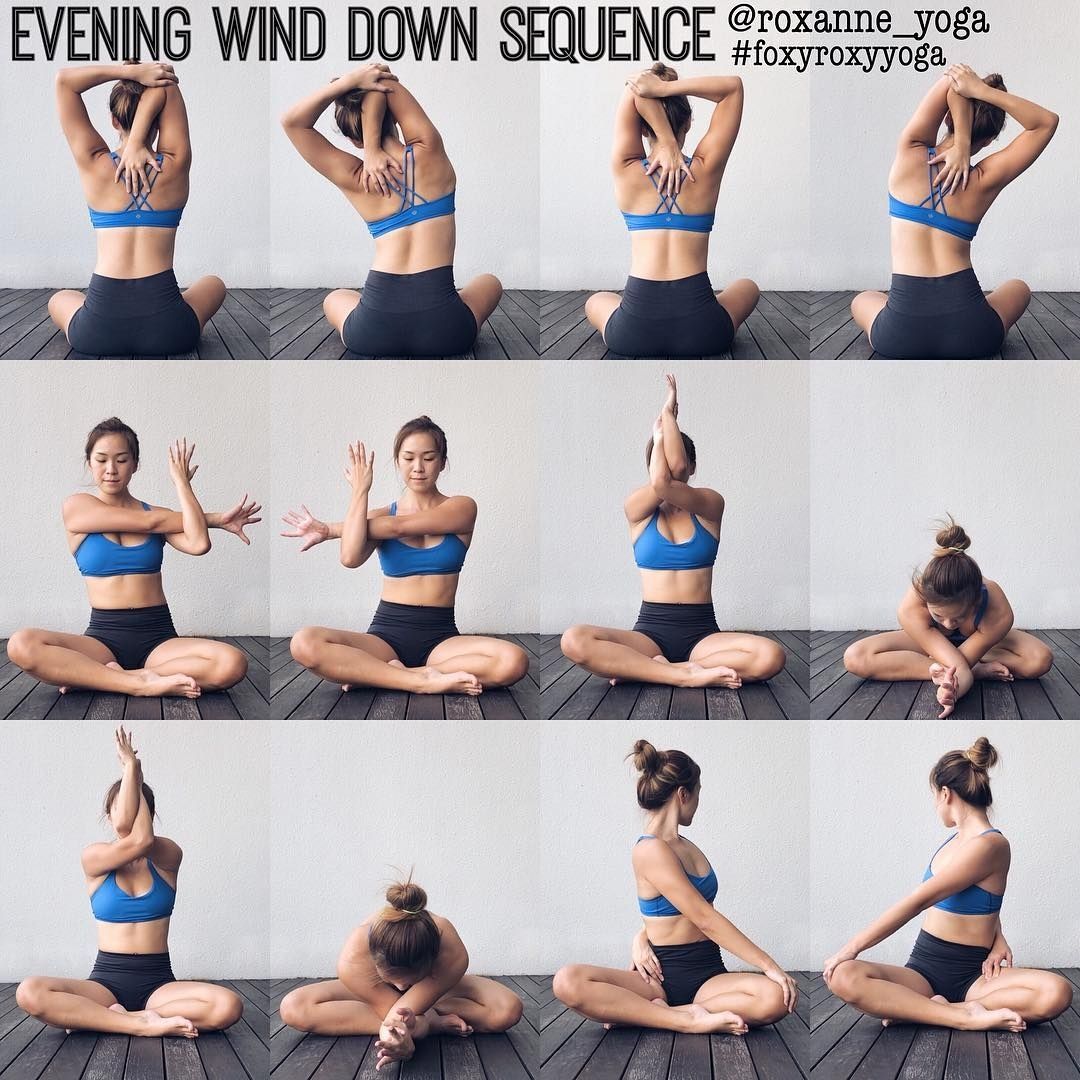 Evening Wind Down Sequence ⠀⠀⠀⠀⠀⠀⠀⠀⠀ This sequence takes less ...