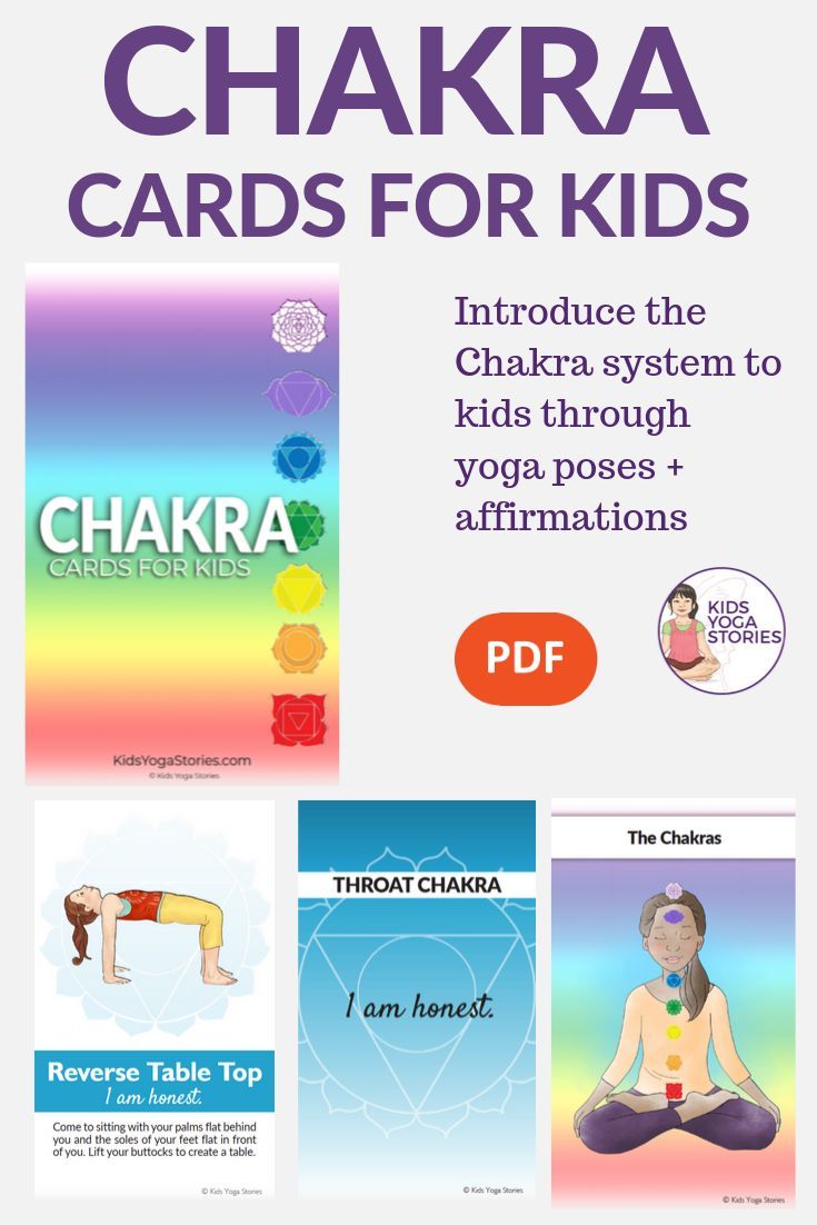 Chakra Cards for Kids