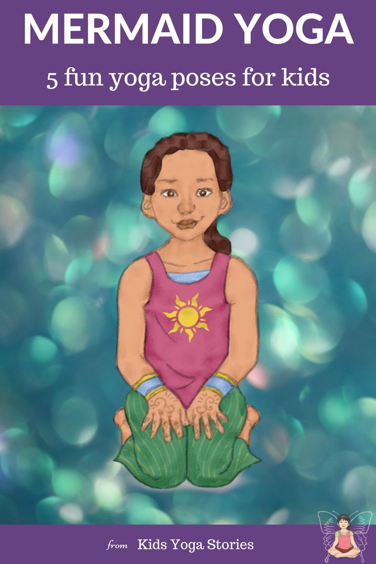 Mermaid Yoga for Kids - Kids Yoga Stories | Yoga stories for kids