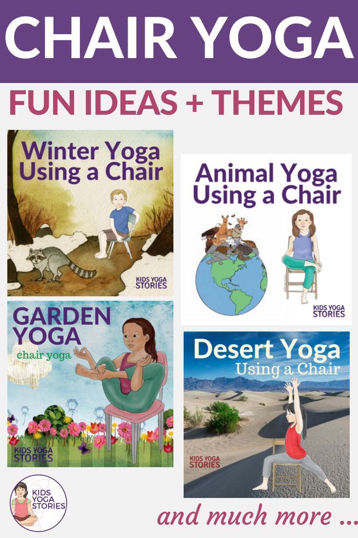 Collection of Chair Yoga Ideas for your Classroom or Homeschool