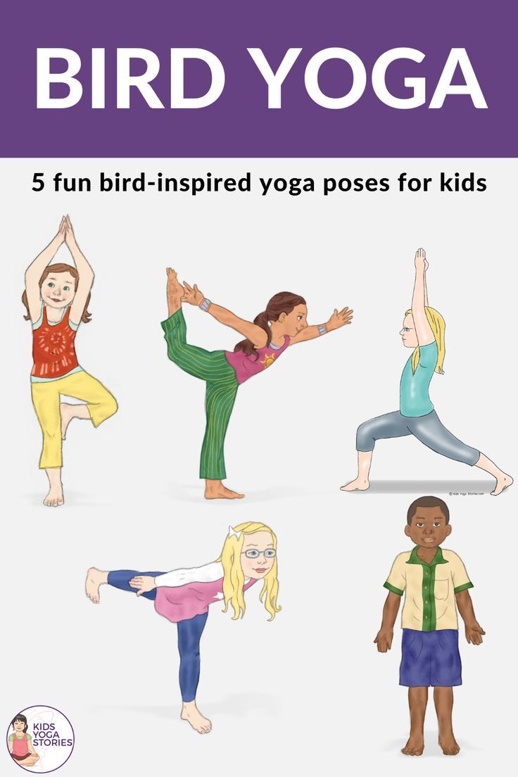 Bird Yoga: Learn about our Feathered Friends through Movement | Kids Yoga Stories