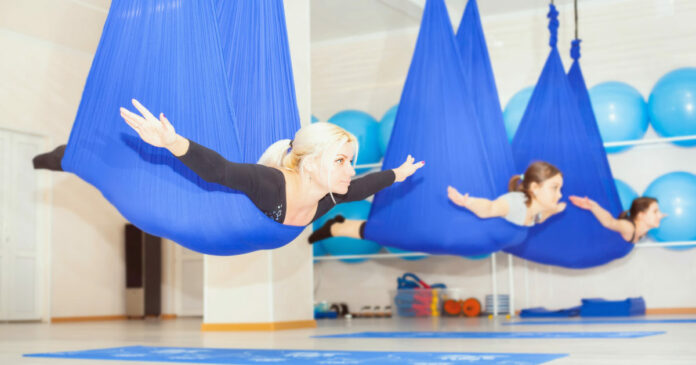 Can you put aerial silks in your house?