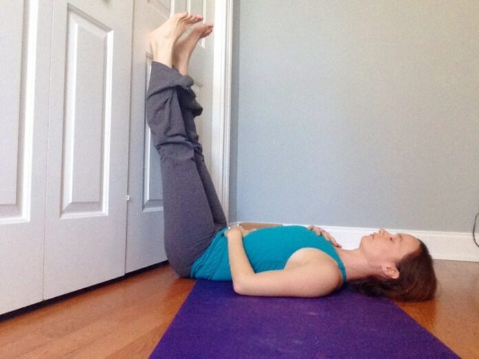Can you do legs up the wall first trimester?