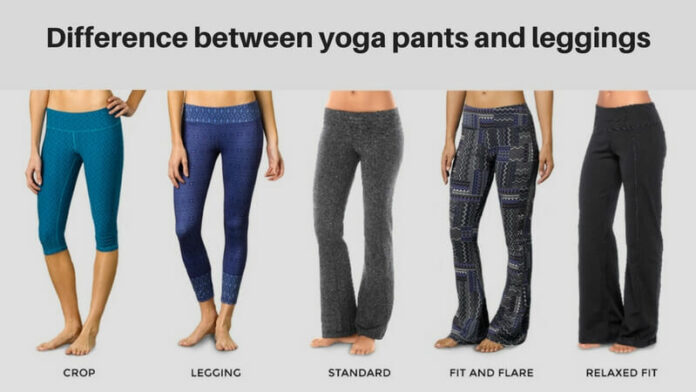 Can you wear yoga pants as leggings?