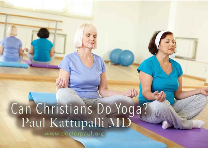 What religion is yoga based on?