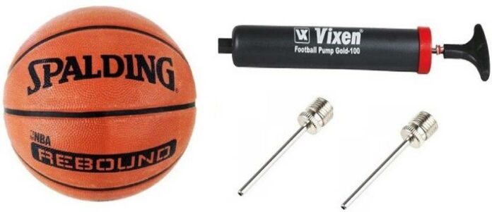 What do you use to deflate a basketball?