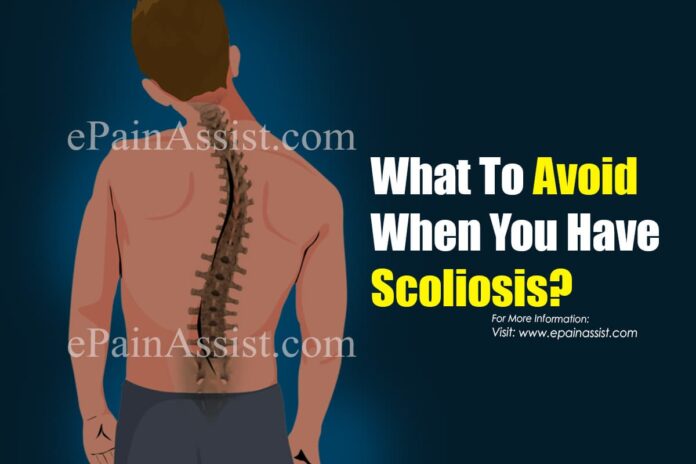 What food is good for scoliosis?