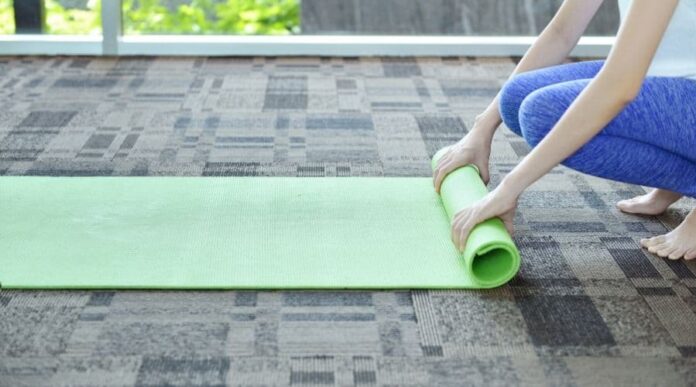 Do you need an exercise mat on carpet?