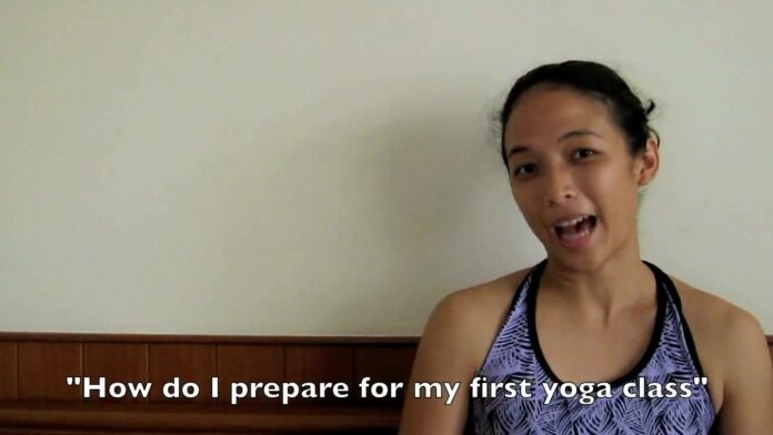 What should you not do before yoga?