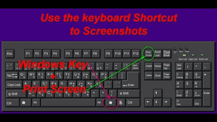 Which F button is screenshot?