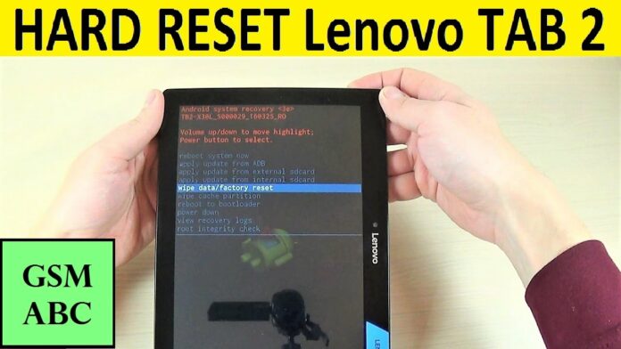 How do I hard reset my Lenovo Yoga?