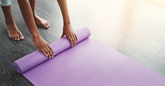What can I do with an old yoga mat?