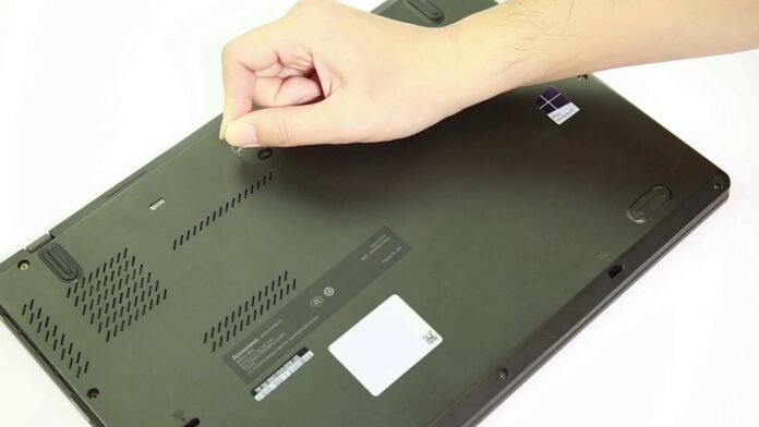 Where is the Lenovo Thinkpad reset button?