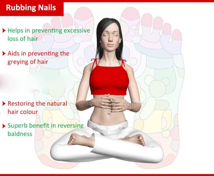 What is the benefits of rubbing nails?