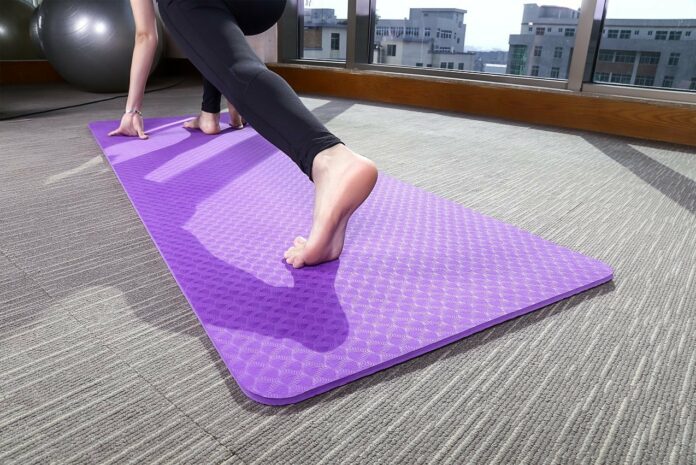 Can an exercise mat be too thick?