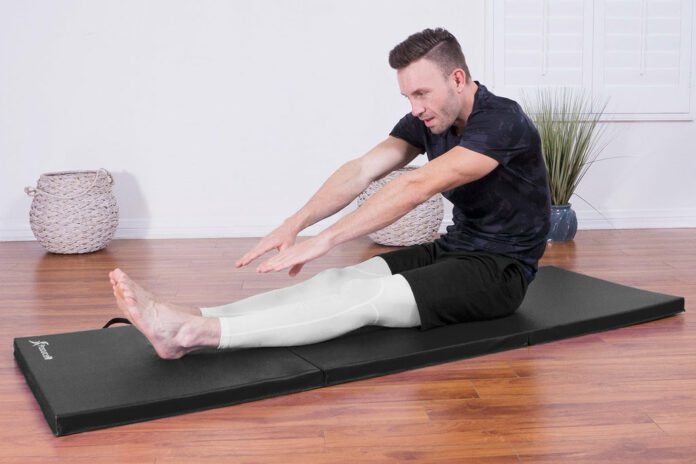 How can I exercise without a mat?