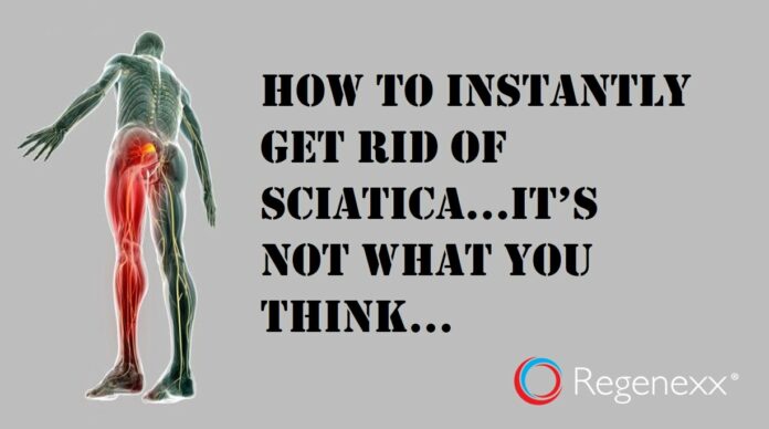 How can I get immediate relief from sciatica?