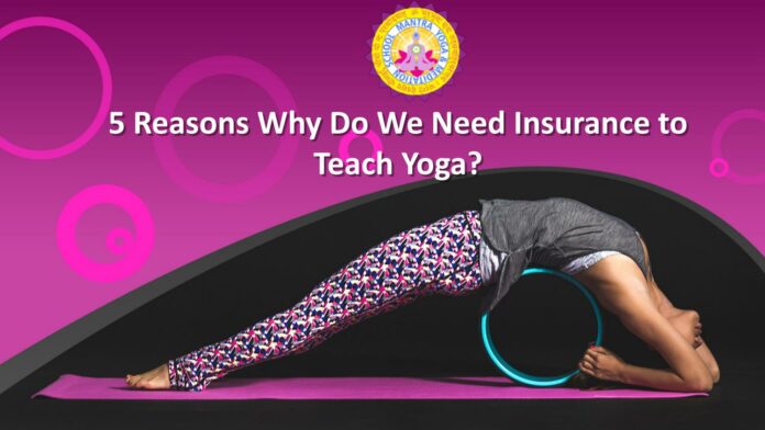 What insurance do yoga teachers need?