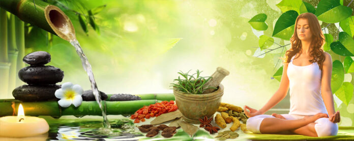 What does Ayurveda mean in yoga?