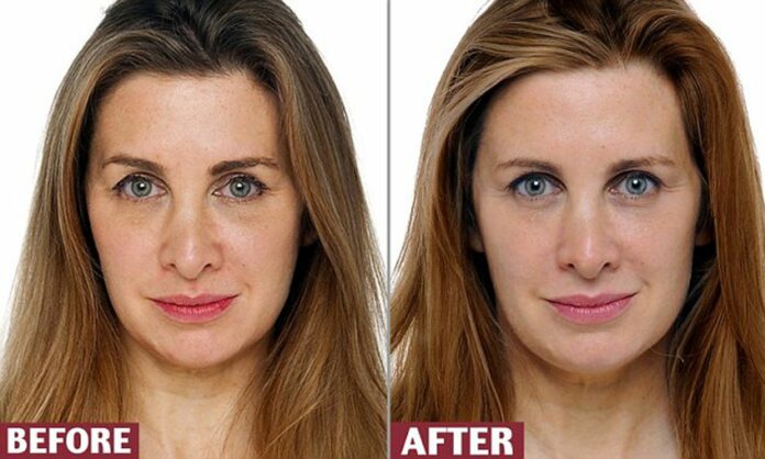 What increases collagen in the face?