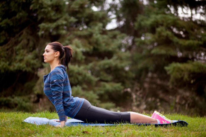 Do yoga poses worship gods?