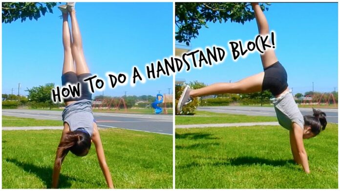 What size is a handstand block?