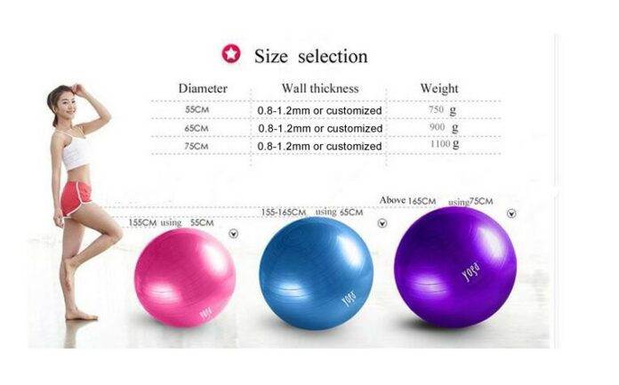 How do you measure a ball size?
