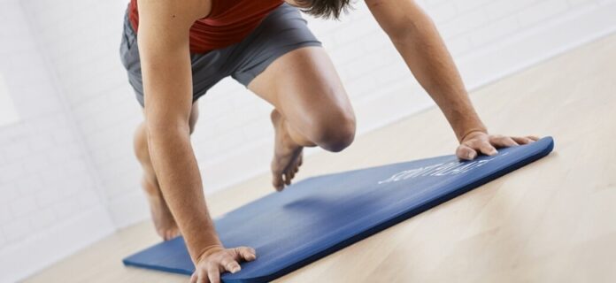Is a Pilates mat thicker than a yoga mat?
