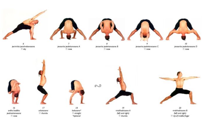 What are the three types of asanas?