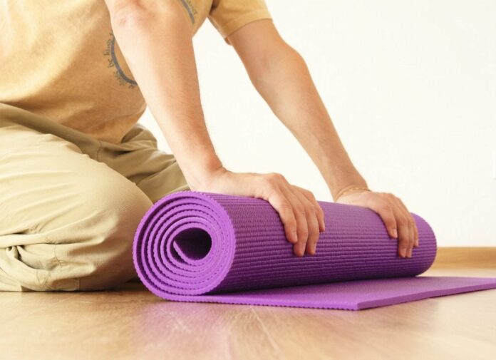 How do you clean a jade yoga mat?
