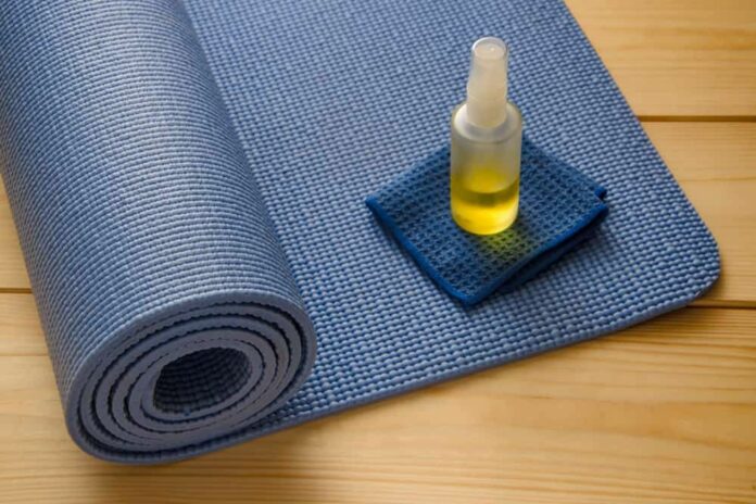 How can I make my yoga mat sticky again?