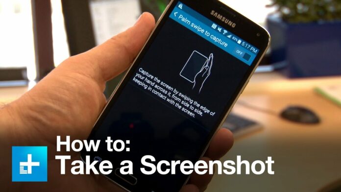 How do you take a screenshot easily?