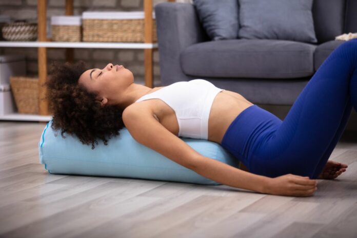 Can you use a foam roller as a yoga bolster?