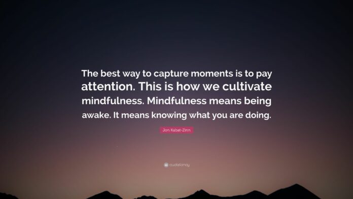 What are the 7 principles of mindfulness?